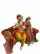 Radha Krishna Sitting on Sofa Idol – Divine Love & Serenity