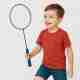 Boka Badminton Mini Racket Set (Pair) for children's in Blue Carry Bag