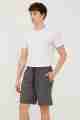 Men's Versatile Athletic Shorts with Zipper Pockets and Drawstring