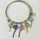 Colorful Charm Bangles with Decorative Beads