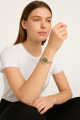 Crystal Embellished Rakhi Bracelet - Sparkling Bond of Love