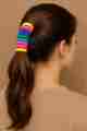 Pastel Elastic Hairbands Set - Soft and Durable for Everyday Use ( 50pcs in 1 pack )