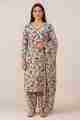 Elegant Unstitched Cotton Salwar Suit In Multicolour ( 5 mtr )
