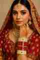 Exquisite Wedding Chooda Sets with Golden and Stone Embellishments ( Size 2.8 )