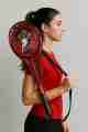Vintage Boka Badminton Racket Set (Pair) in Carry Bag