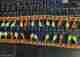 Lacesnmore Pearl Hanging lace for Blouse/Dresses  moti latkan Border Sleeve Design DIY Decoration Fabric Trim-multi colour-9