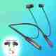 Unix NOTES UX-W400 Wireless Neckband Earphones with Deep Bass & Long Battery Backup