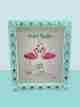 Elegant Decorative Photo Frame - Perfect Together Flamingo Design