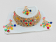 Elegant multicolour Kundan Necklace Set