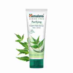 Himalaya Purifying Neem Face Scrub – With Neem & Apricot | Fights Pimples & Blackheads | 100% Natural Exfoliants