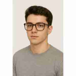 Classic Black Square Sunglasses | Stylish UV400 Protection  | Lightweight Frame for Men & Women | Elegant Gold Hinges | All-Day Comfort | Trendy Look | Must-Have Fashion Accessory 