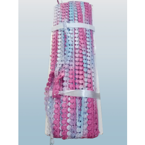 MODERN HUB Cotton Designer Crochet Lace (Pack 9 Meters) Border for Dupatta, Saree, Lehengas, Plazo, Suits, Dresses, Blouses, DIY Crafts, Sewing & Much More - Color - Multicolour (Multicolour) (10)